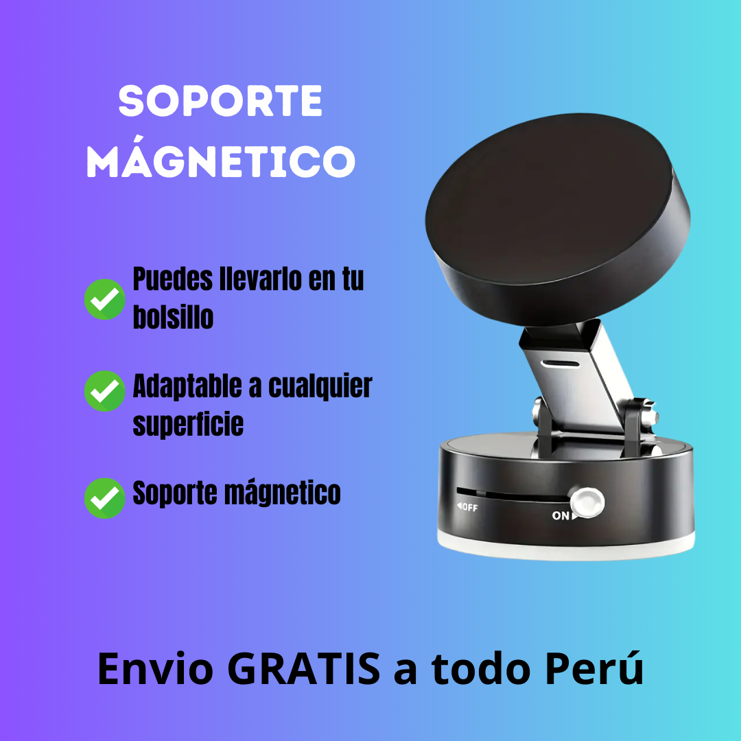 SOPORTE MAGNETICO DE CELULAR
