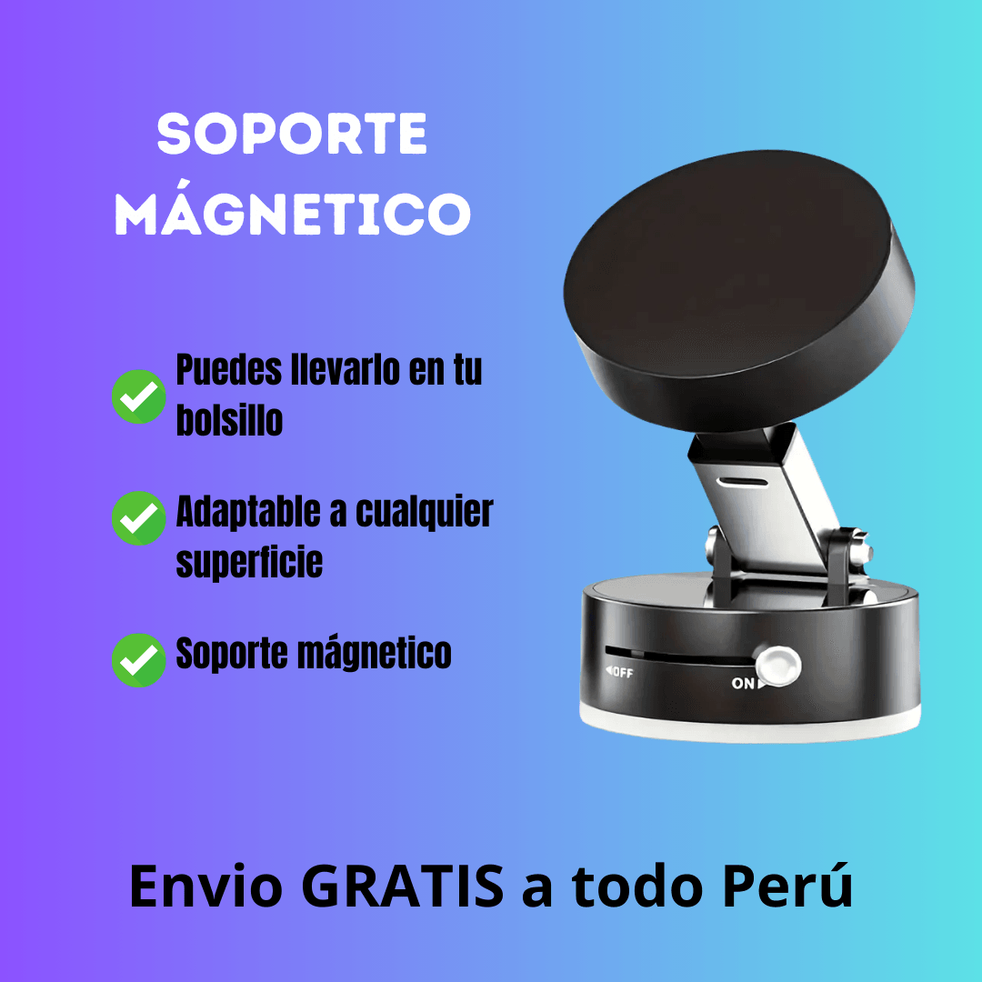 SOPORTE MAGNETICO DE CELULAR