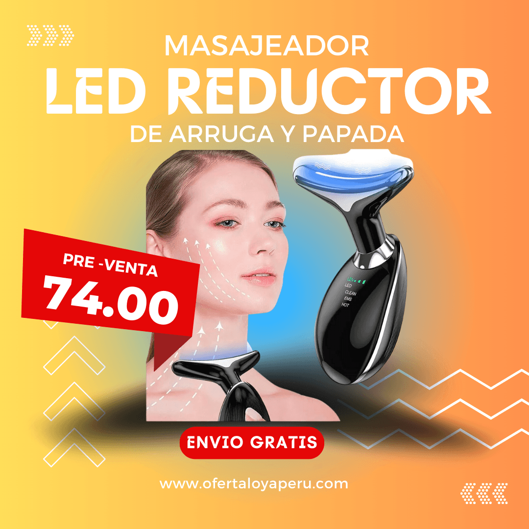 Masajeador  LED Re-ductor ORIGINAL + ENVIO GRATIS