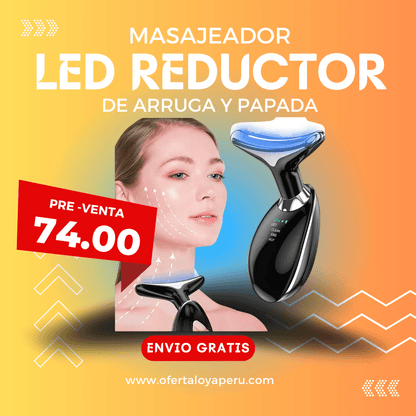 Masajeador  LED Re-ductor ORIGINAL + ENVIO GRATIS