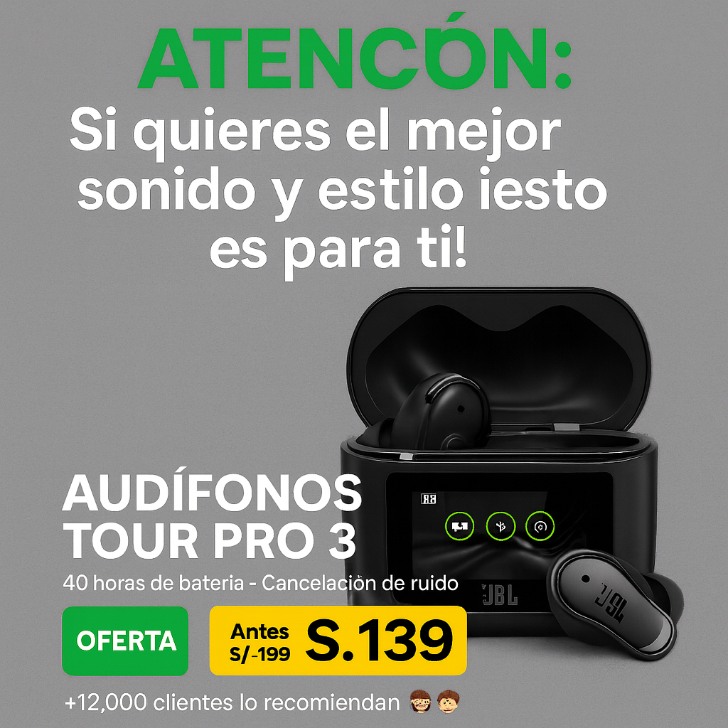 TOUR PRO 3 - ENVIO GRATIS